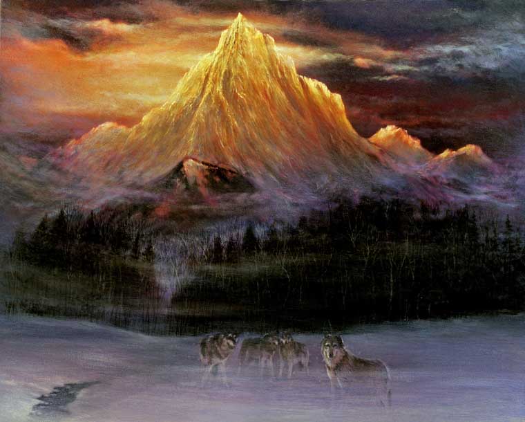 Wolf Scene